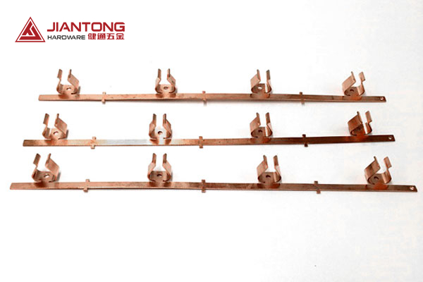 精密銅件沖壓，插排用連接件